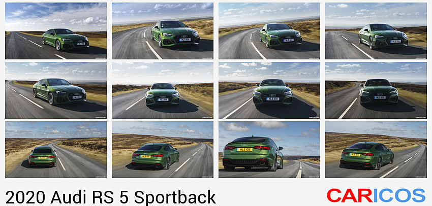 Audi RS 5 Sportback | 2020MY |  (UK-Spec) | Front Three-Quarter