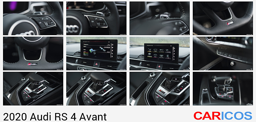 Audi RS 4 Avant | 2020MY |  (UK-Spec) | Interior, Steering Wheel