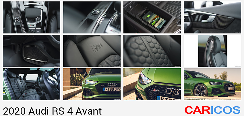 Audi RS 4 Avant | 2020MY |  (UK-Spec) | Central Console