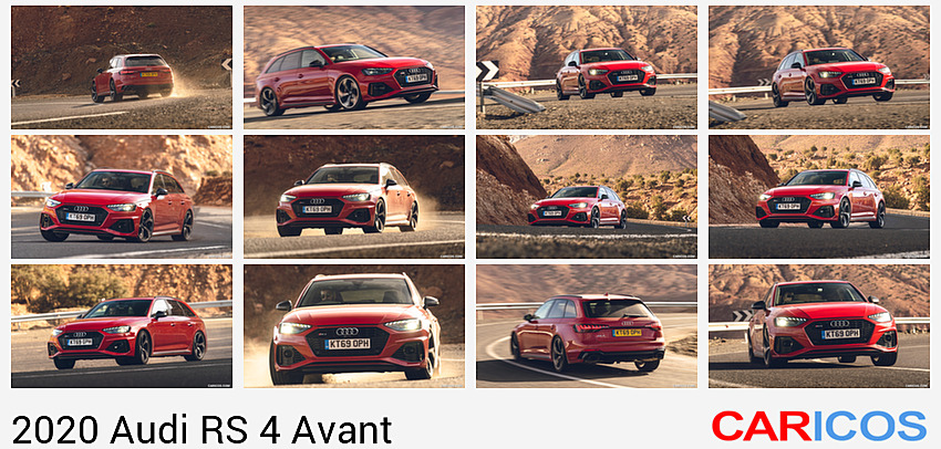 Audi RS 4 Avant | 2020MY |  (UK-Spec) | Rear Three-Quarter