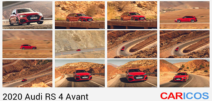 Audi RS 4 Avant | 2020MY |  (UK-Spec) | Front Three-Quarter