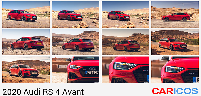 Audi RS 4 Avant | 2020MY |  (UK-Spec) | Front Three-Quarter
