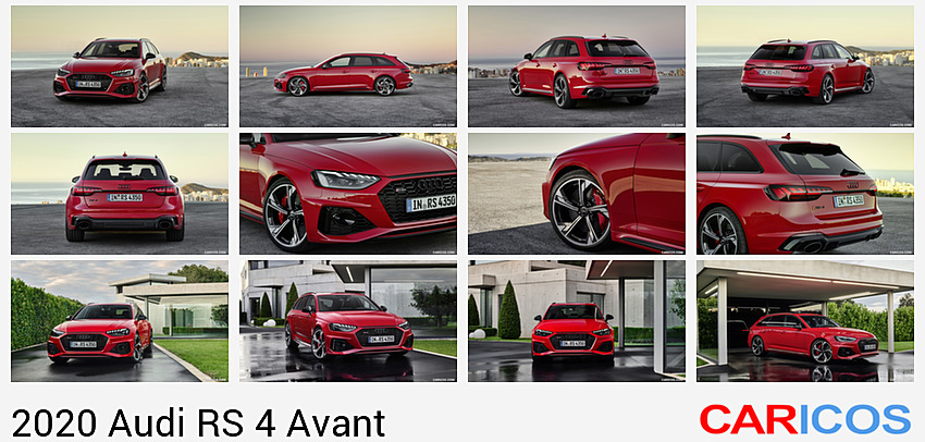 Audi RS 4 Avant | 2020MY |  (Color: Tango Red)