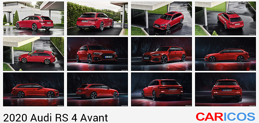 Audi RS 4 Avant | 2020MY |  (Color: Tango Red)