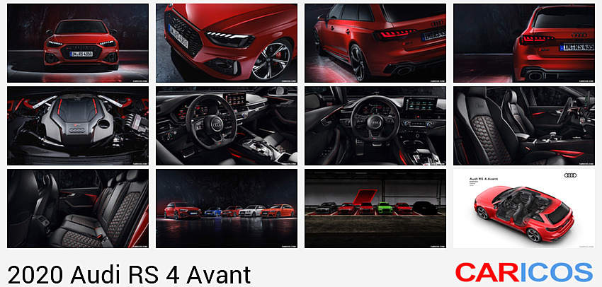 Audi RS 4 Avant | 2020MY |  (Color: Tango Red)