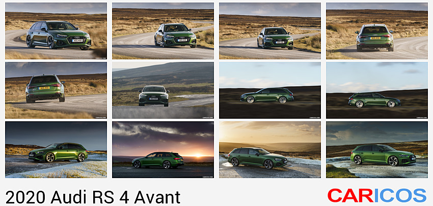 Audi RS 4 Avant | 2020MY |  (UK-Spec) | Front Three-Quarter