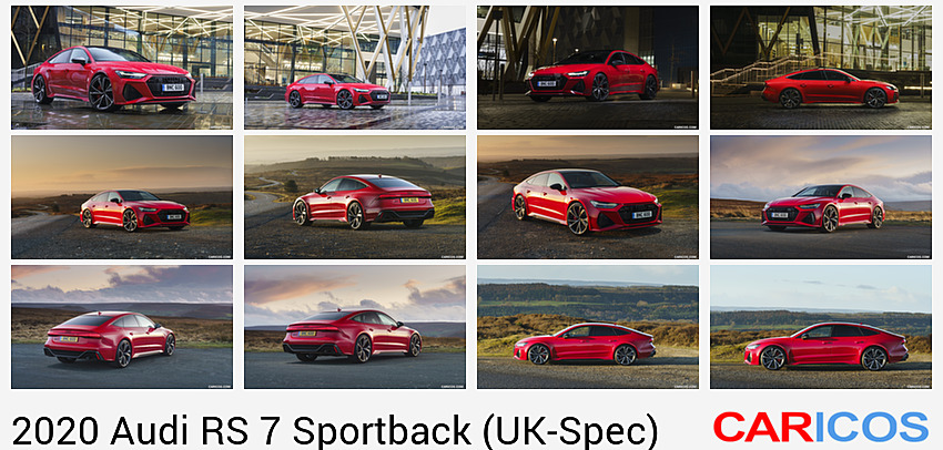 Audi RS 7 Sportback (UK-Spec) | 2020MY | Front Three-Quarter