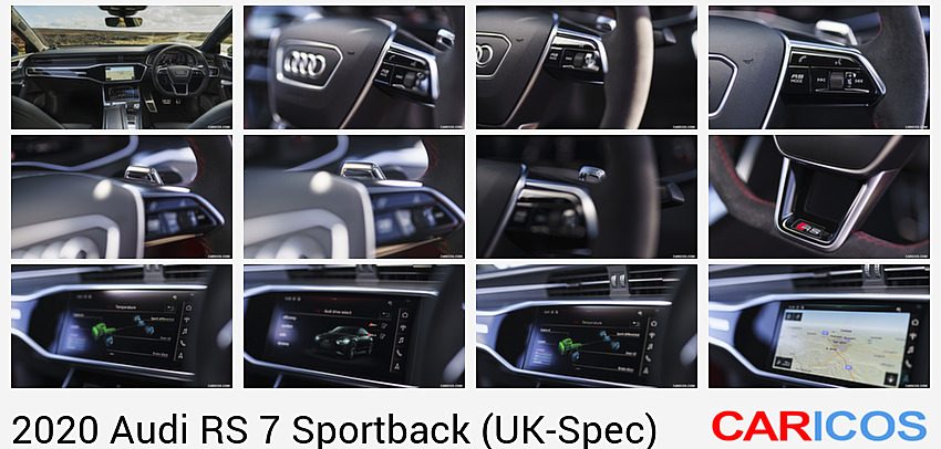 Audi RS 7 Sportback (UK-Spec) | 2020MY | Interior, Cockpit