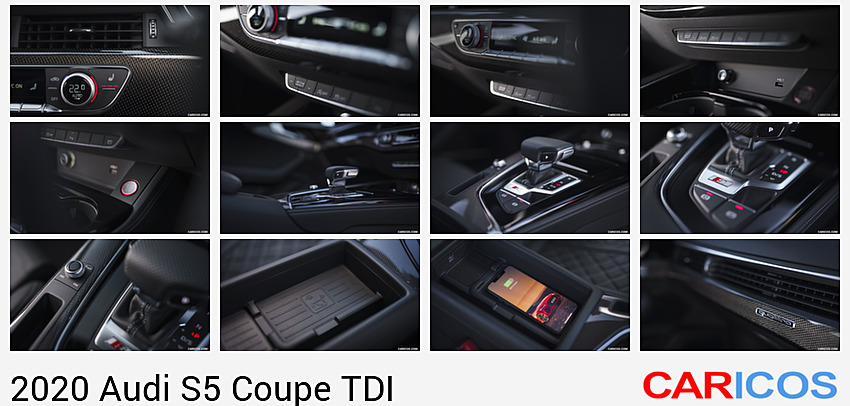 Audi S5 Coupe TDI | 2020MY |  (UK-Spec) | Central Console