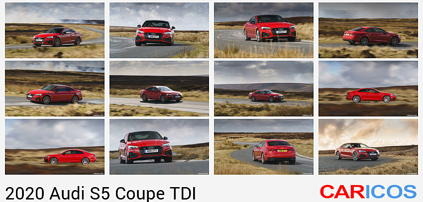 Audi S5 Coupe TDI | 2020MY |  (UK-Spec) | Front Three-Quarter