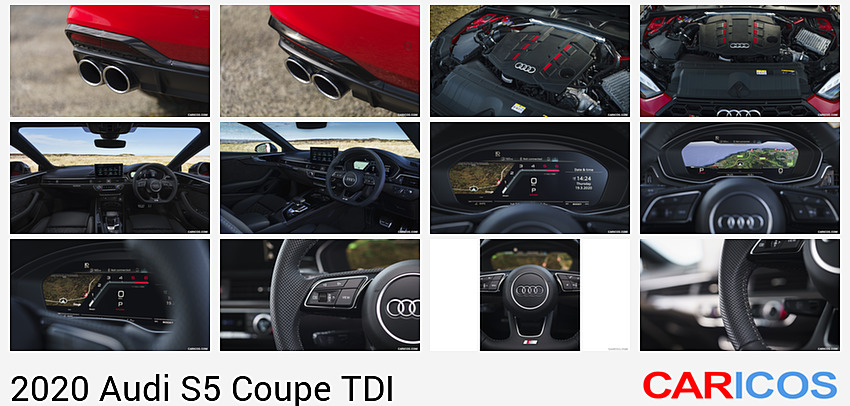 Audi S5 Coupe TDI | 2020MY |  (UK-Spec) | Exhaust