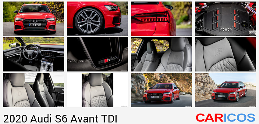 Audi S6 Avant TDI | 2020MY | (Color: Tango Red) | Front