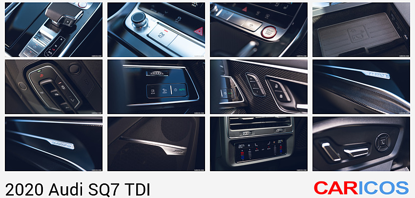 Audi SQ7 TDI | 2020MY |  Vorsprung (UK-Spec) | Interior, Detail