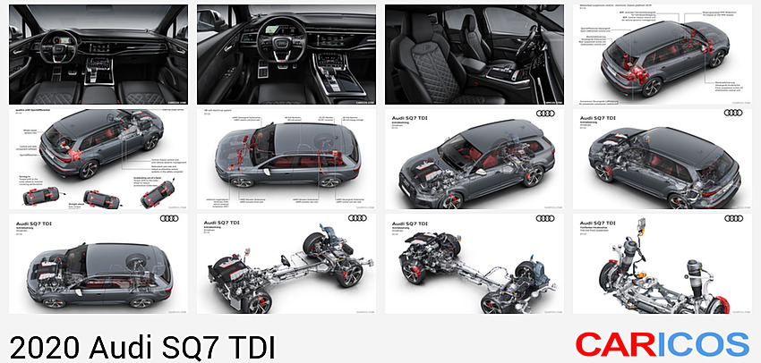 Audi SQ7 TDI | 2020MY | Interior, Cockpit