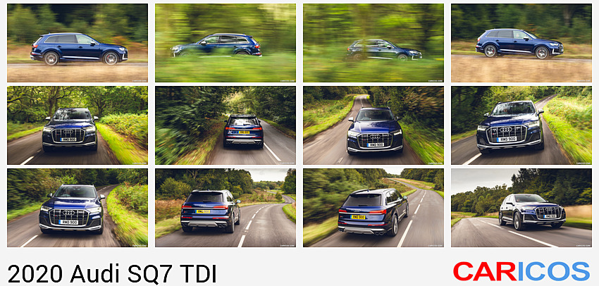 Audi SQ7 TDI | 2020MY |  Vorsprung (UK-Spec) | Side