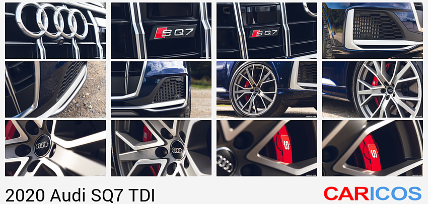 Audi SQ7 TDI | 2020MY |  Vorsprung (UK-Spec) | Badge