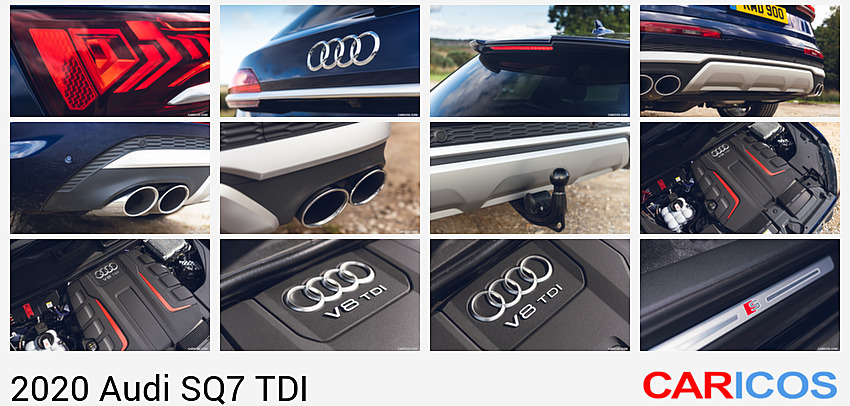 Audi SQ7 TDI | 2020MY |  Vorsprung (UK-Spec) | Tail Light