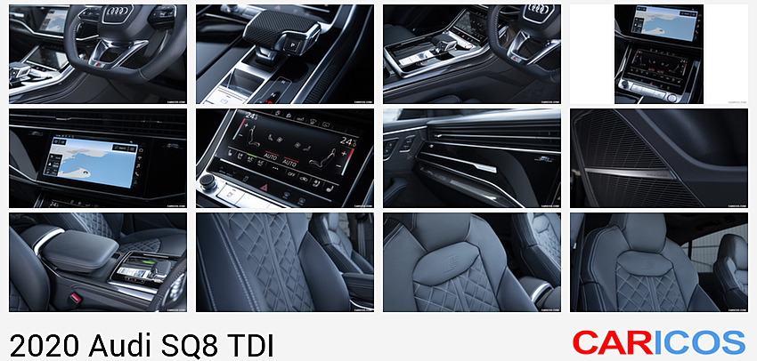 Audi SQ8 TDI | 2020MY |  quattro (UK-Spec) | Interior