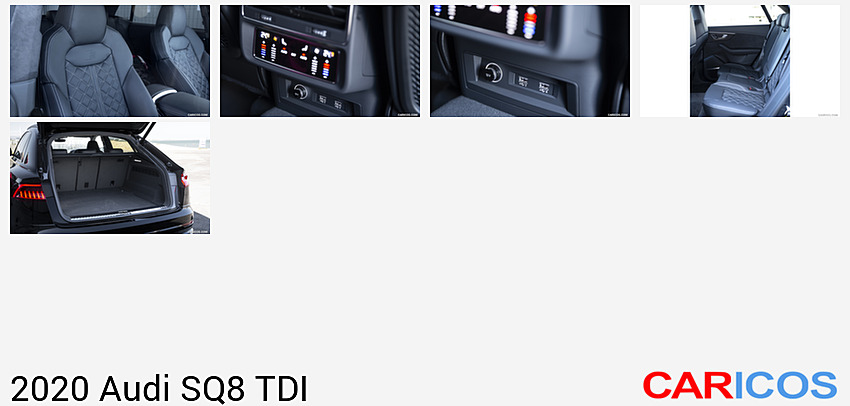 Audi SQ8 TDI | 2020MY |  quattro (UK-Spec) | Interior, Front Seats