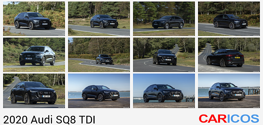 Audi SQ8 TDI | 2020MY |  quattro (UK-Spec) | Front Three-Quarter