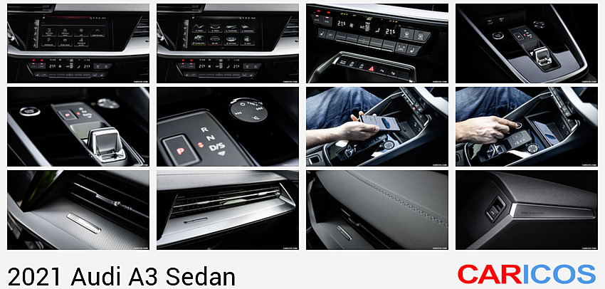 Audi A3 Sedan | 2021MY |  S-Line | Central Console