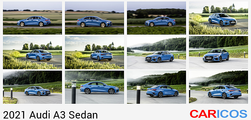 Audi A3 Sedan | 2021MY |  S-Line | Side