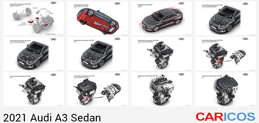 Audi A3 Sedan | 2021MY | Mild hybrid 48 volt drivetrain