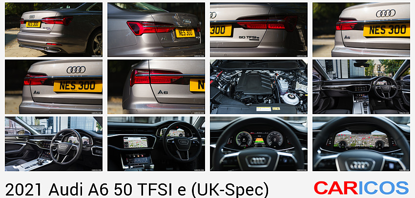 Audi A6 50 TFSI e (UK-Spec) | 2021MY | Rear