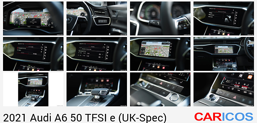 Audi A6 50 TFSI e (UK-Spec) | 2021MY | Digital Instrument Cluster
