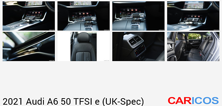 Audi A6 50 TFSI e (UK-Spec) | 2021MY | Central Console