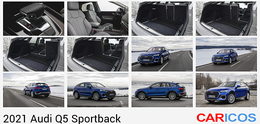 Audi Q5 Sportback | 2021MY | Central Console