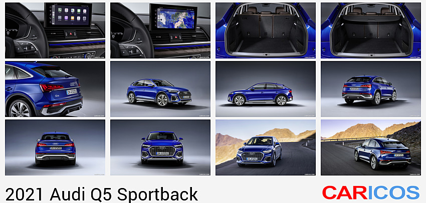 Audi Q5 Sportback | 2021MY | Central Console