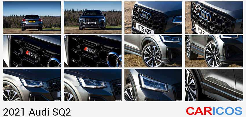 Audi SQ2 | 2021MY |  Black Edition (UK-Spec) | Rear