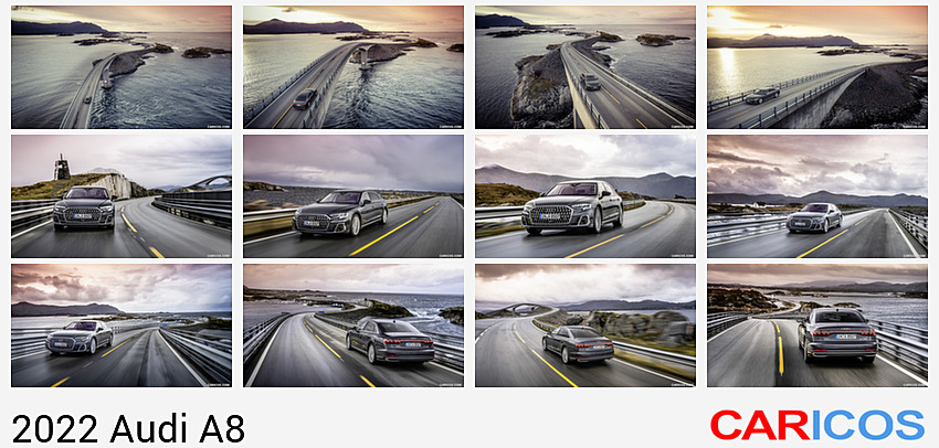 Audi A8 | 2022MY |  L (Color: Manhattan Grey)