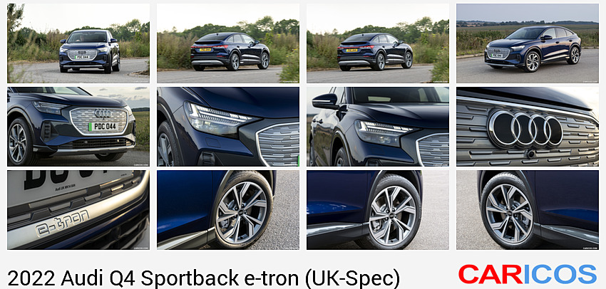 Audi Q4 Sportback e-tron (UK-Spec)