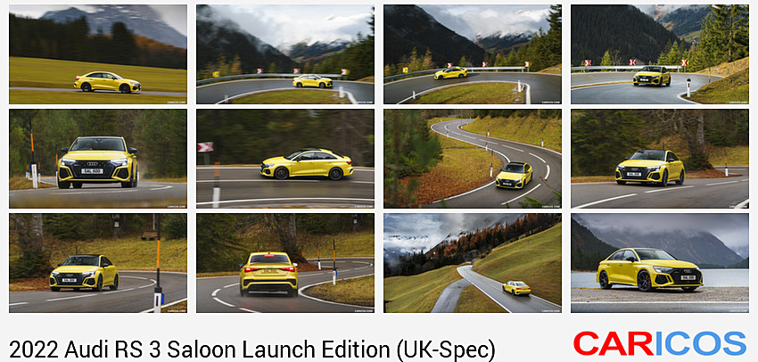 Audi RS 3 Saloon Launch Edition (UK-Spec) | 2022MY | Side