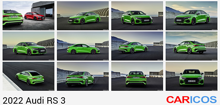 Audi RS 3 | 2022MY |  (Color: Kyalami Green) and RS 3 Sportback