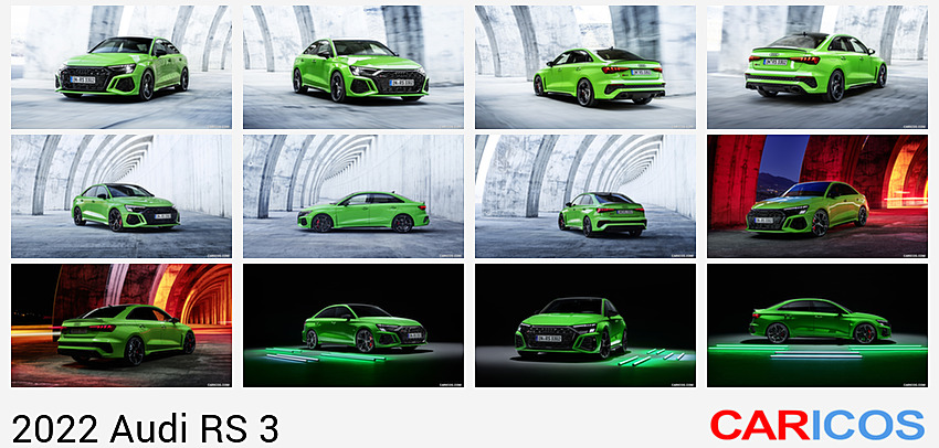 Audi RS 3 | 2022MY |  (Color: Kyalami Green) | Front
