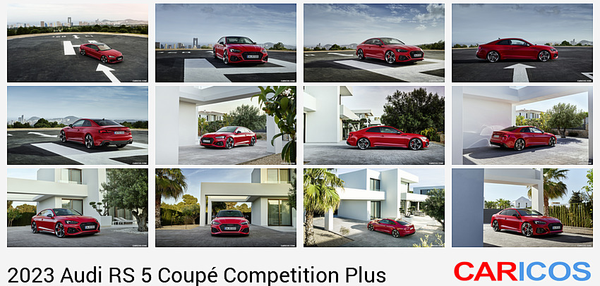 Audi RS 5 Coupé Competition Plus | 2023MY |  (Color: Tango Red) | Top