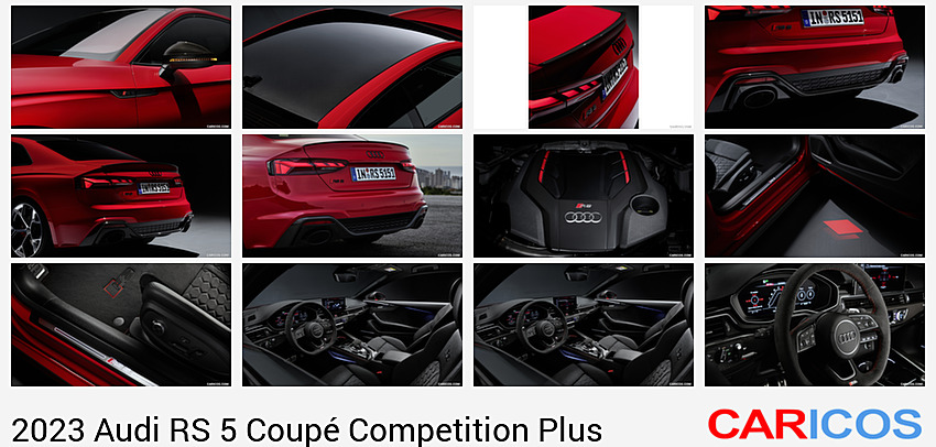 Audi RS 5 Coupé Competition Plus | 2023MY |  (Color: Tango Red) | Detail