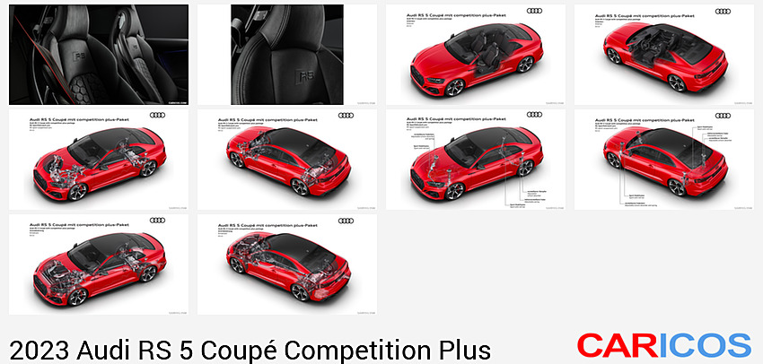 Audi RS 5 Coupé Competition Plus | 2023MY | Interior, Seats
