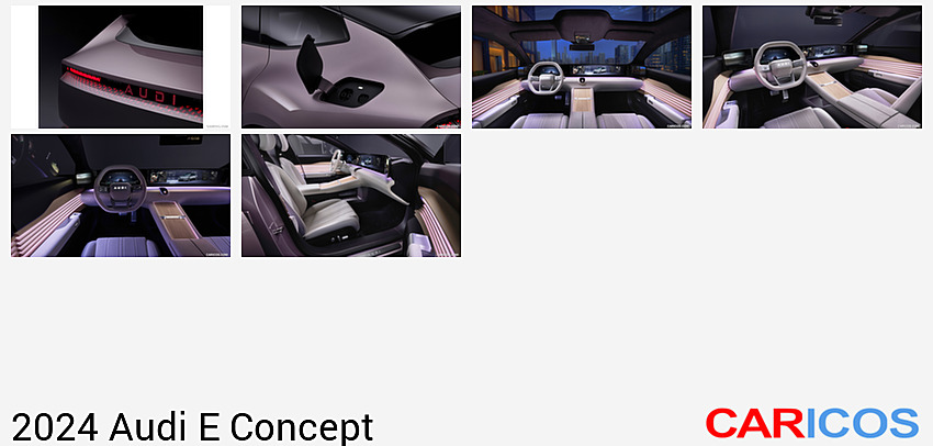Audi E Concept | 2024MY |  (Color: Morning Haze) | Detail