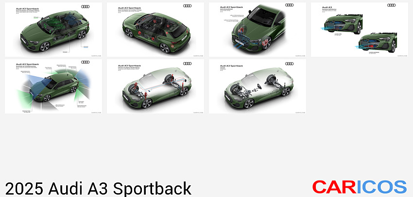 Audi A3 Sportback | 2025MY | Sonos sound system with virtual 3D sound