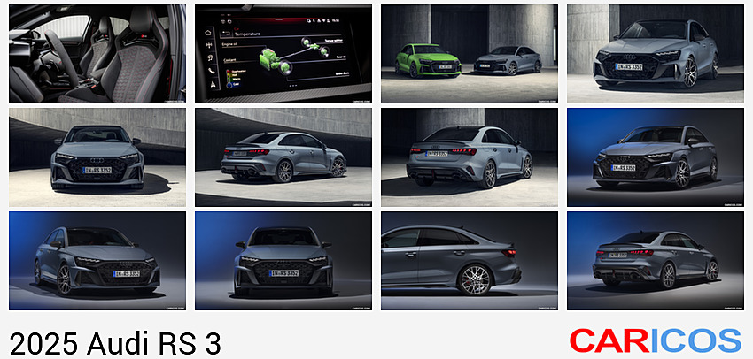 Audi RS 3 | 2025MY | Interior, Front Seats