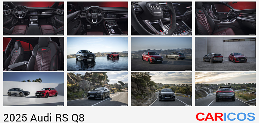 Audi RS Q8 | 2025MY | Performance | Interior, Cockpit