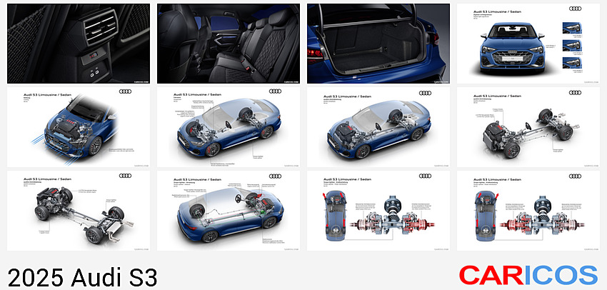 Audi S3 | 2025MY |  Sedan | Interior, Detail