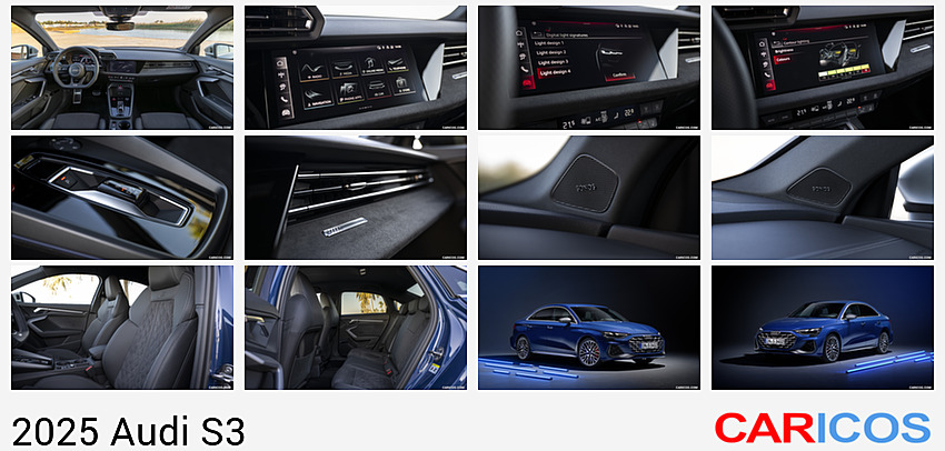 Audi S3 | 2025MY |  Sedan | Interior, Cockpit