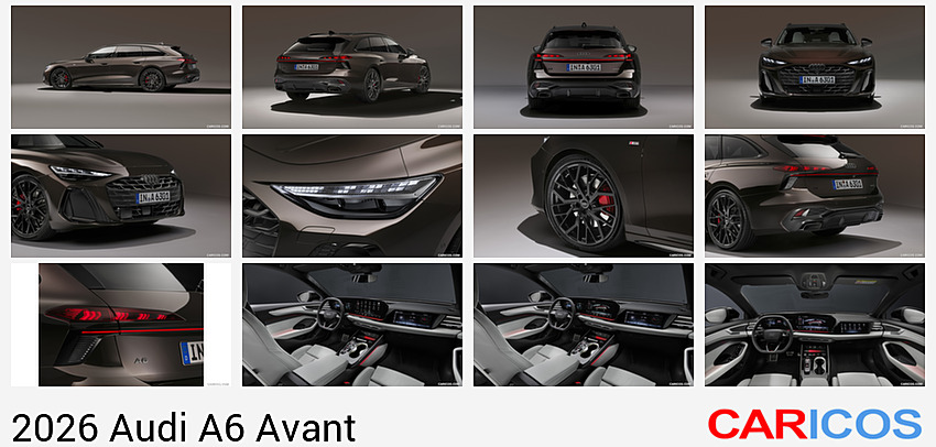 Audi A6 Avant | 2026MY |  (Color: Madeira Brown Metallic) | Side