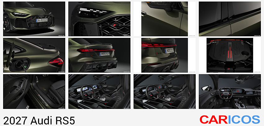 Audi RS5 | 2027MY | Sedan (Color: Bedford Green Metallic) | Front