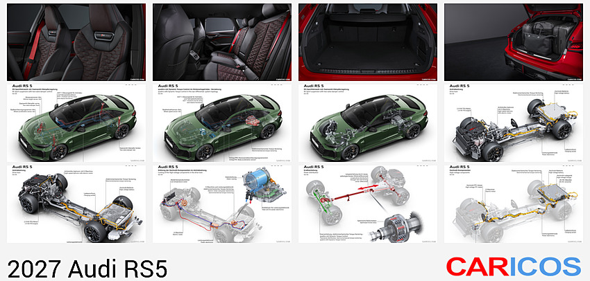 Audi RS5 | 2027MY | Avant | Interior, Front Seats